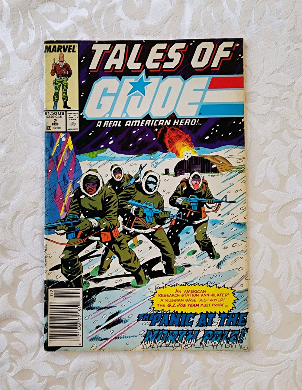Marvel Tales of G.I. Joe #2 (1988) "The Panic at the North Pole!"
